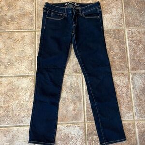 American Eagle Outfitters Dark Blue Skinny Jeans
